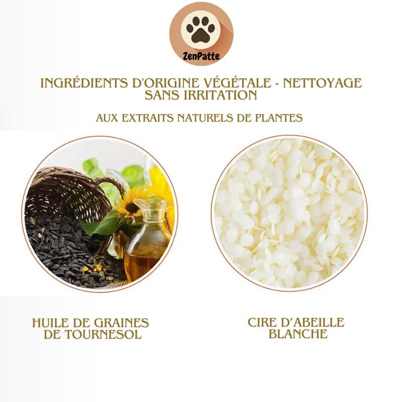 Soin Hydratant Naturel pour Pattes de Chien et Chat